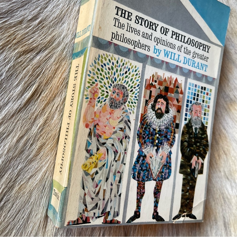 Vintage story of philosophy by Will Durant paperback 1962 time magazine